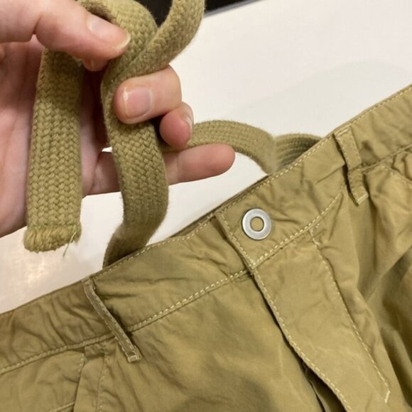Edun Terra Khaki Poplin Pants Size 34 - Picture 16 of 16
